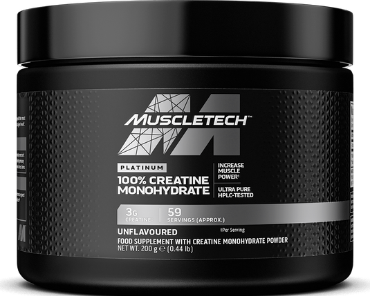 MuscleTech Platinum 100% Kreatin Monohydrat - 200 g