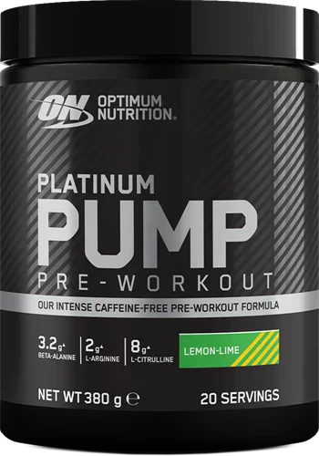  Ladda bild till gallerivisaren, Optimum Nutrition Platinum Pump Pre-Workout - 380 g - Lemon Lime
