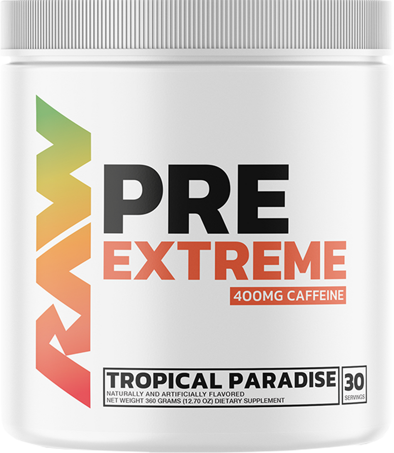  Ladda bild till gallerivisaren, RAW Pre Extreme - 30 servings - Tropical Paradise
