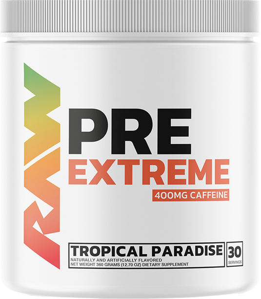 RAW Pre Extreme - 30 servings - Tropical Paradise