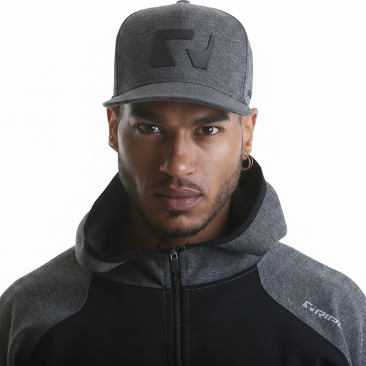 RIPT Ript Snapback Keps - Grey Marl