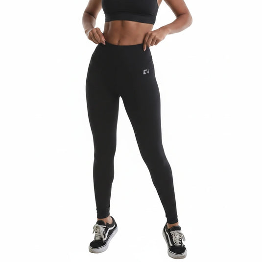 RIPT Dam Djup Midja Leggings - Black - M