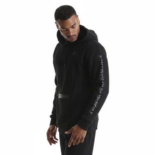 RIPT Herr Hooded Topp - Black