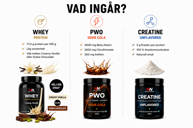  Ladda bild till gallerivisaren, Hood Nutrition Performance Bundle (Creamy Vanilla)
