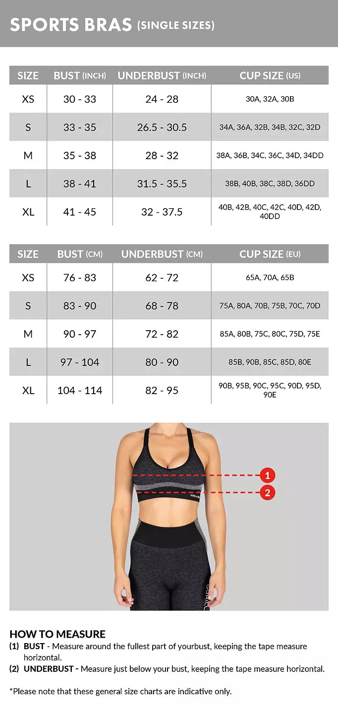  Ladda bild till gallerivisaren, Gorilla Wear Camilla Zip-Front Sports Bra, blue denim
