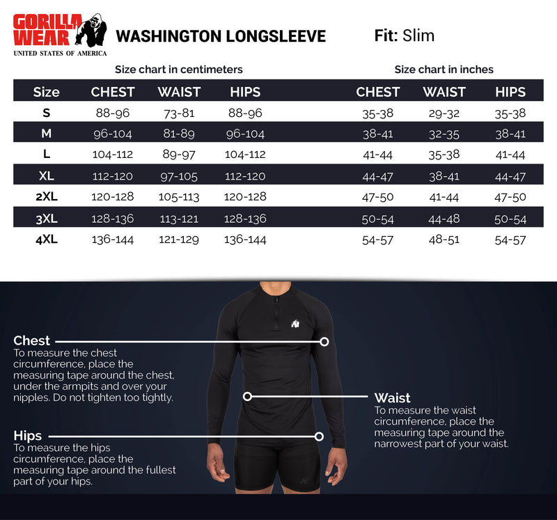  Ladda bild till gallerivisaren, Gorilla Wear Washington Long Sleeve, grey
