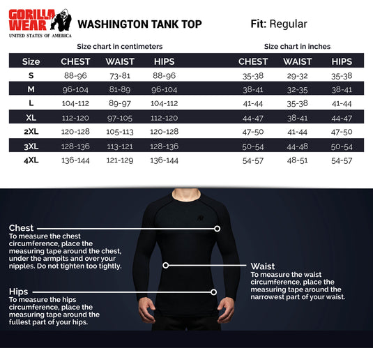 Gorilla Wear Washington Tank Top, grey
