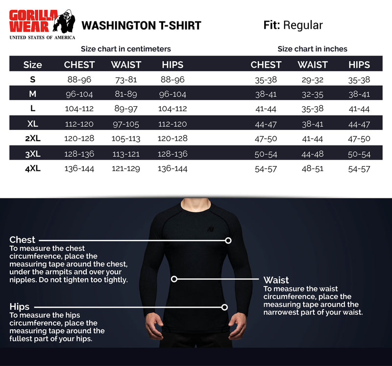  Ladda bild till gallerivisaren, Gorilla Wear Washington T-Shirt, grey
