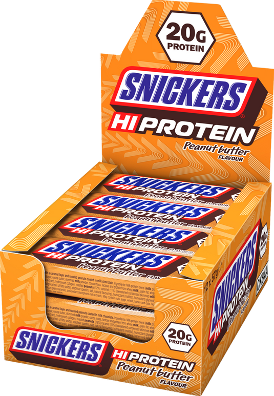 Snickers HiProtein Bar - 12 x 55 g