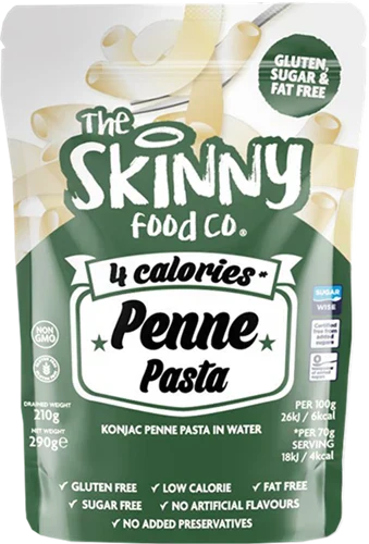  Ladda bild till gallerivisaren, The Skinny Food Co Penne Pasta - 210 g
