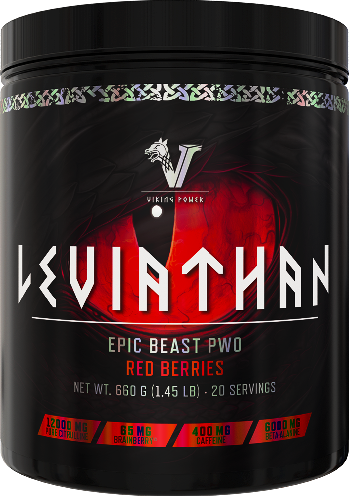  Ladda bild till gallerivisaren, Viking Power Leviathan Hardcore PWO - 660 g Red Berries
