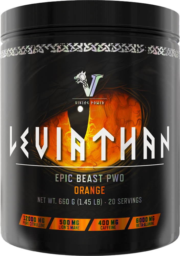  Ladda bild till gallerivisaren, Viking Power Leviathan Hardcore PWO - 660 g Orange
