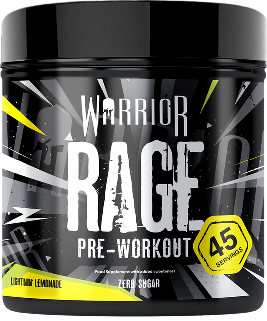 Warrior Rage Pre-Workout - 392 g - Lightnin Lemonade